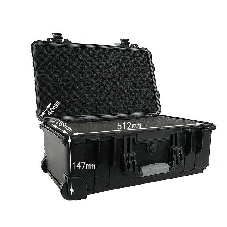 DPC112 foam padded hard plastic tool case for camera