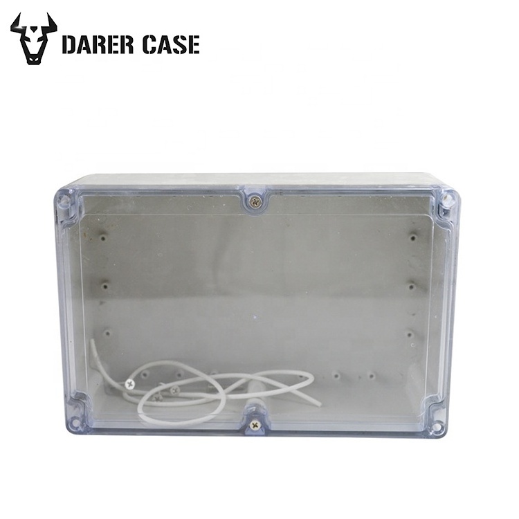 .DE196 230*150*85mm plastic project box electronic enclosure