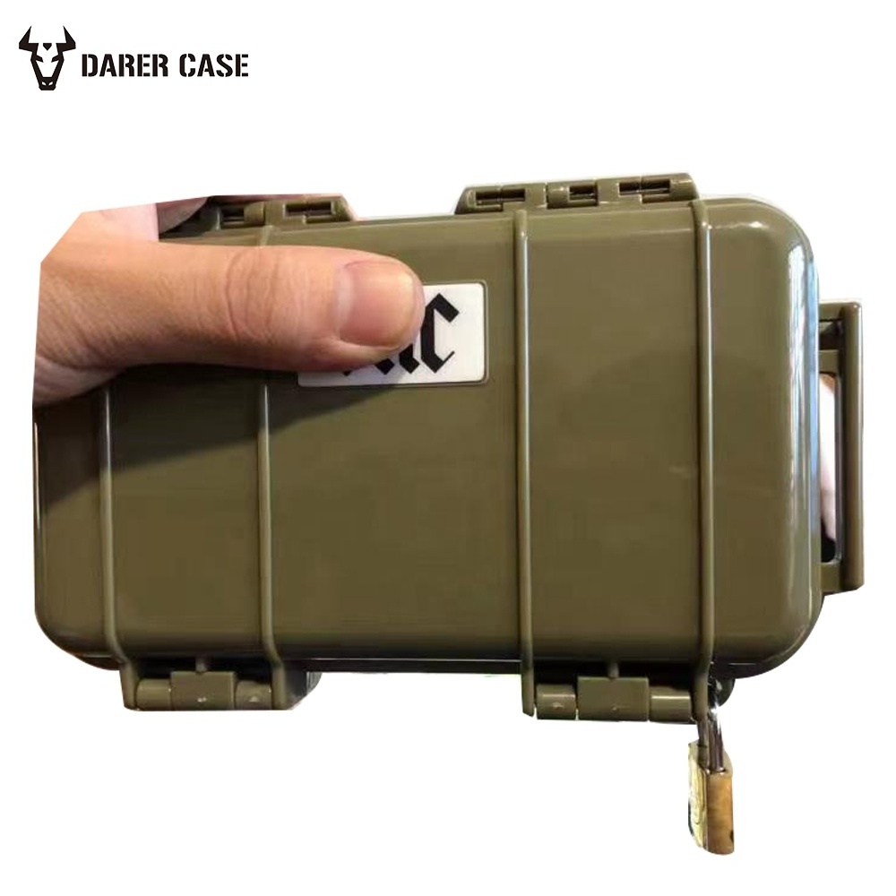 DPC004-1 165*110*48mm Wholesale Hard Small Plastic Component Tool Carry Packing Case With Click Lock