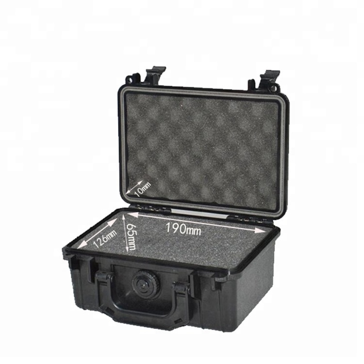 DPC018 IP67 new design waterproof performance waterproof plastic suitcase with foam and handle for laboratory apparatus