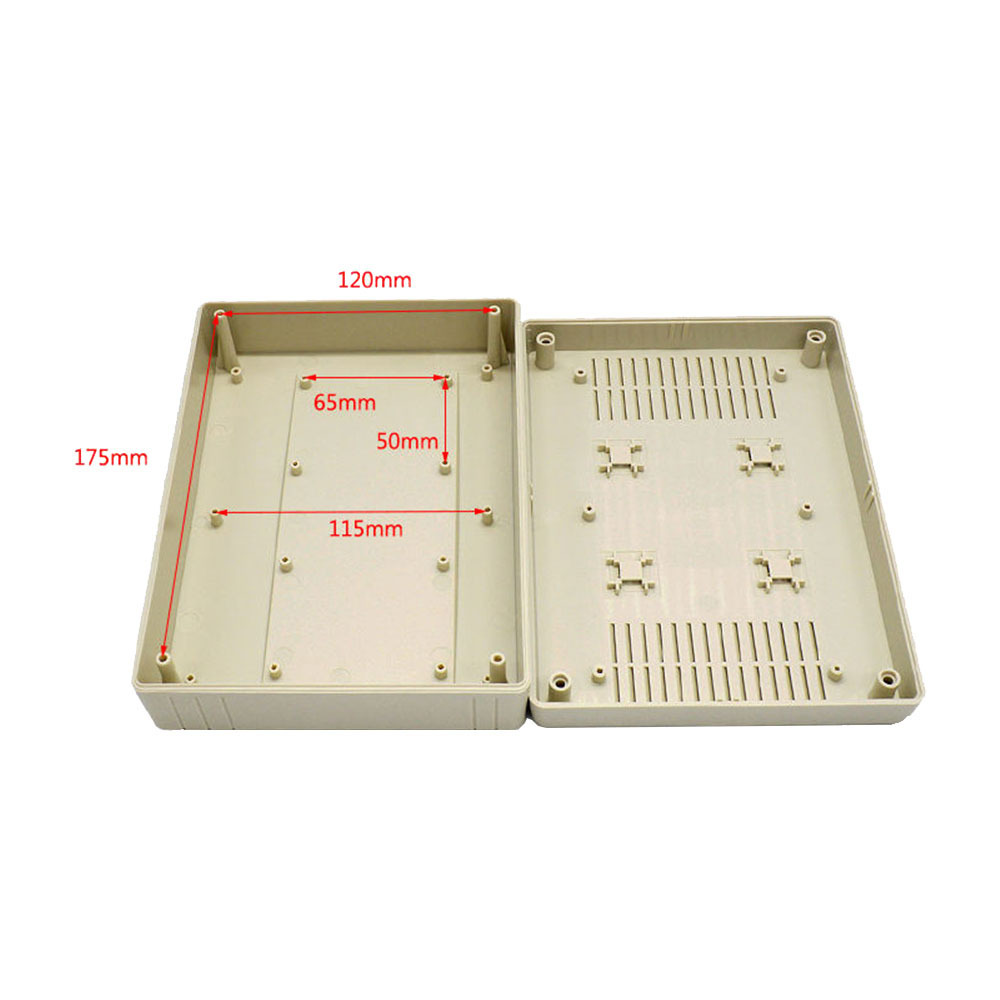 Custom Pcb Enclosure Abs Electronic Housing Plastic Wall Mount Box Enclosure