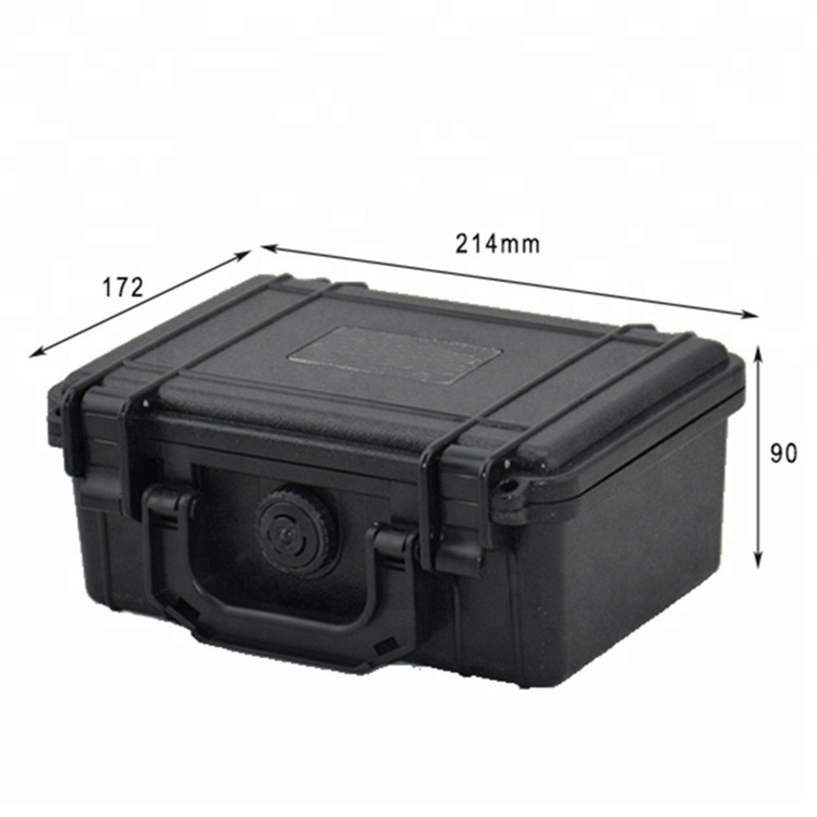 DPC018 IP67 new design waterproof performance waterproof plastic suitcase with foam and handle for laboratory apparatus