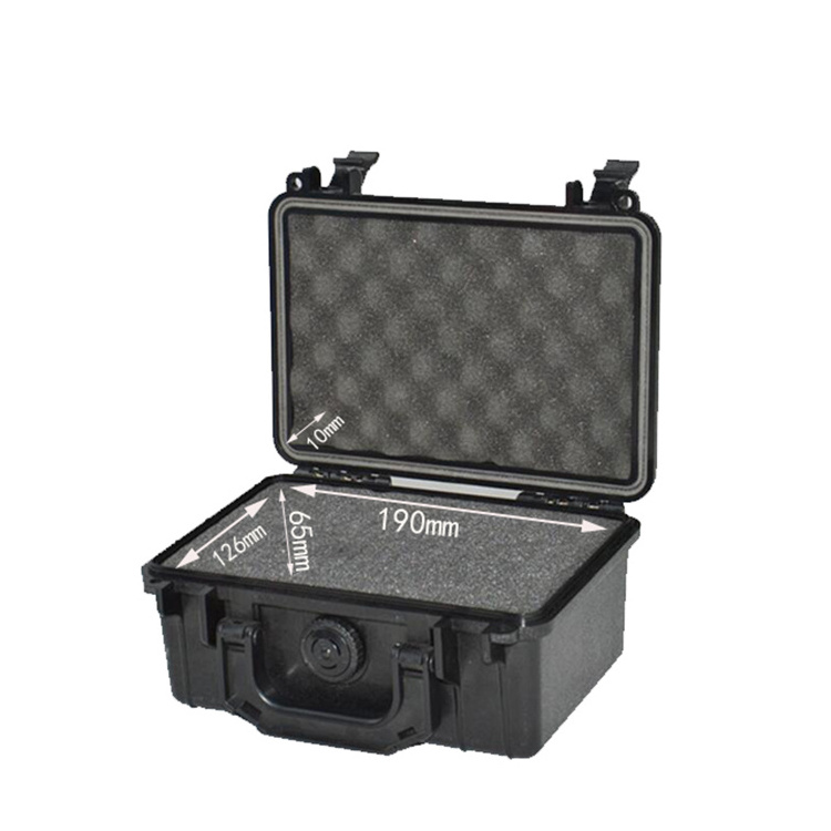 DPC018 IP67 new design waterproof performance waterproof plastic suitcase with foam and handle for laboratory apparatus