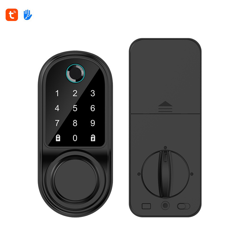 Tuya App Keypad Ttlock Home Smart Deadbolt Lock Waterproof Outdoor Gate BLE Digital Front Keyless Smart Electronic Door Locks