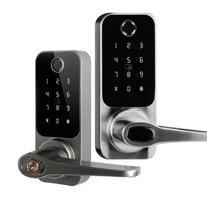 APP Unlock Smart Lock Keyless Entry Door Lock electronic door handle for home hotel