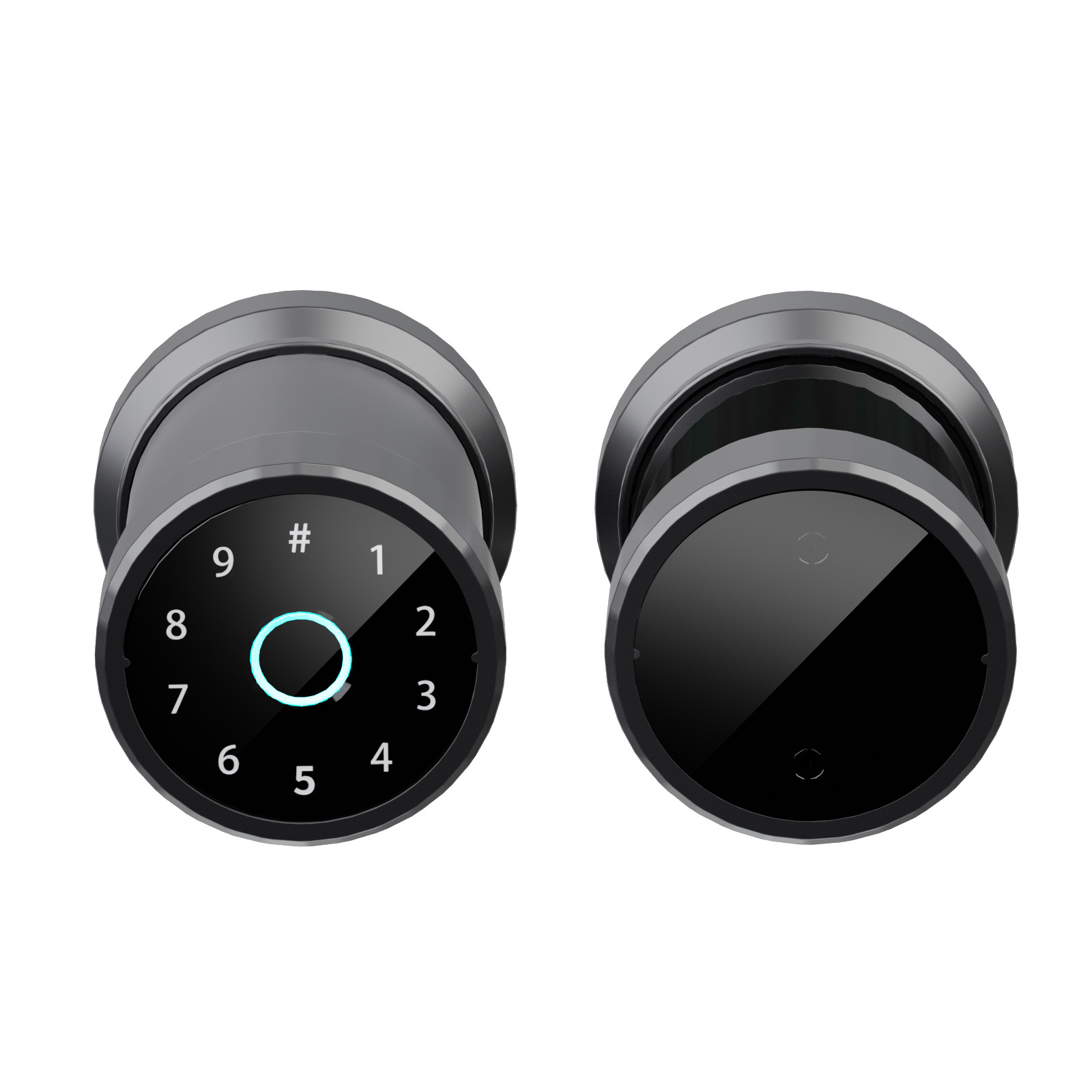 Safe digital manufacturer smart lock system ultra thin panel smart lock smart lock for bedroom door