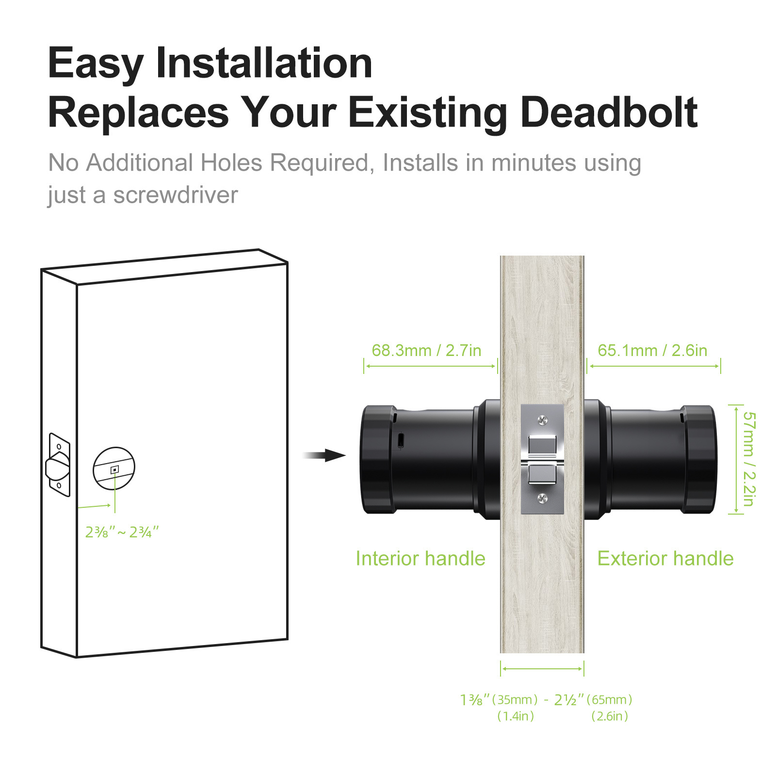 Safe digital manufacturer smart lock system ultra thin panel smart lock smart lock for bedroom door