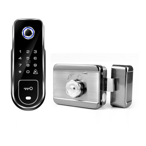 Vintage new technology luxury house smart lock door unbreakable door lock waterproof metal gate door lock