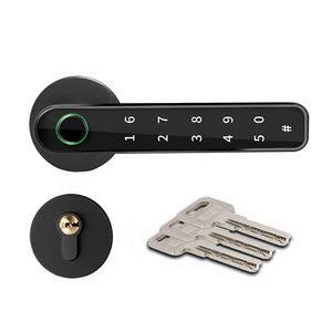 Popular top hot autodoor lock smart smart door lock with keyhole narrow body smart door lock