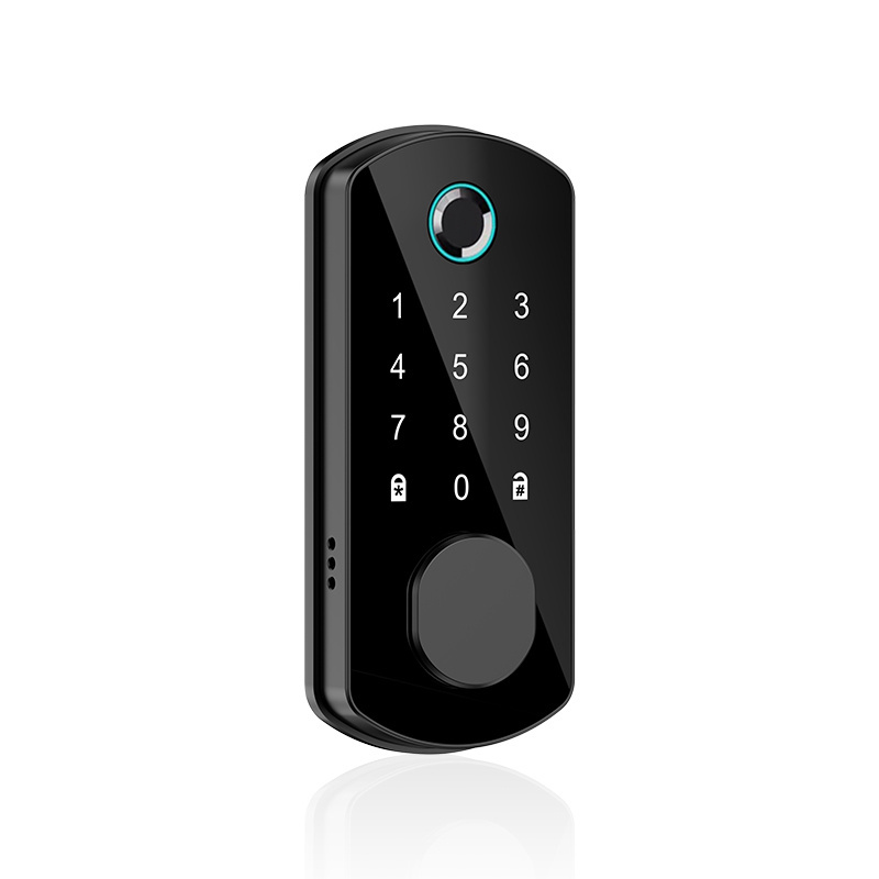 Hot Selling Tuya Remote Unlock Smart Slide digital Home Deadbolt Electric Tuya Ttlock Wifi Fingerprint Door Lock