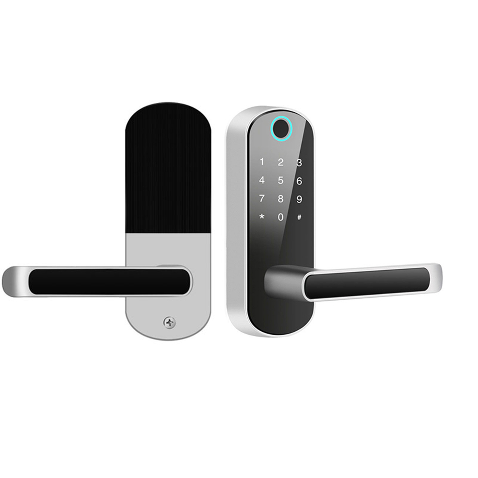 New design fashion smart lock door unlock tools smart hotel door lock system batter charger smart lock door