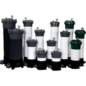 Corrosion Resistance UPVC Filter Housing Cartridge Filter 5/8 Element Plastic Filter Housing