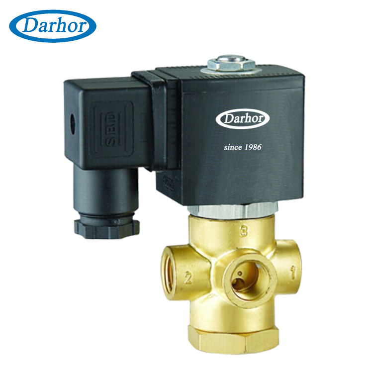 Darhor 3 Way 2 position solenoid valve 1/8