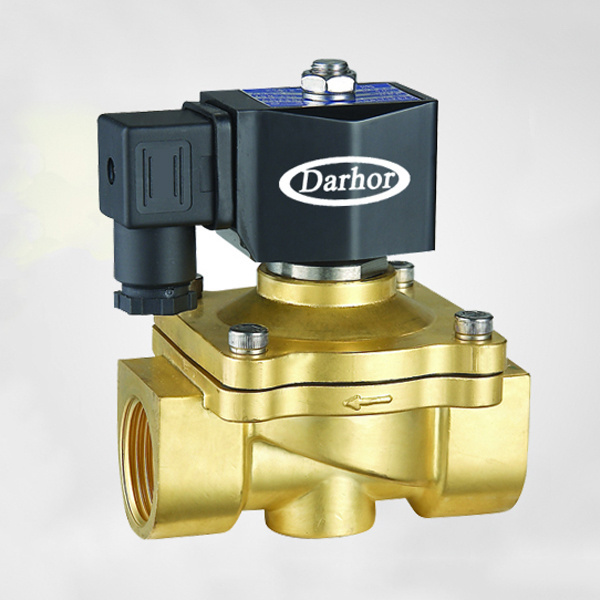 normally close 1/2'' 1 inch SS304 316 plastic electric 2 inch brass water solenoid valve for air gas 220V 24V