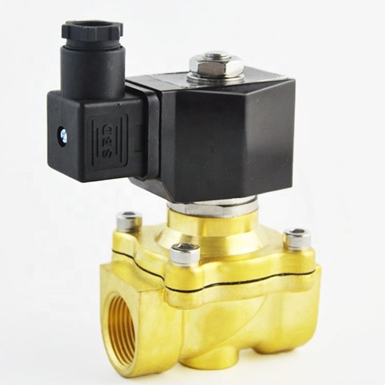 Normally closed 3/4'' 1inch 2 inch brass Stainless Steel 304/316 air water solenoid valve