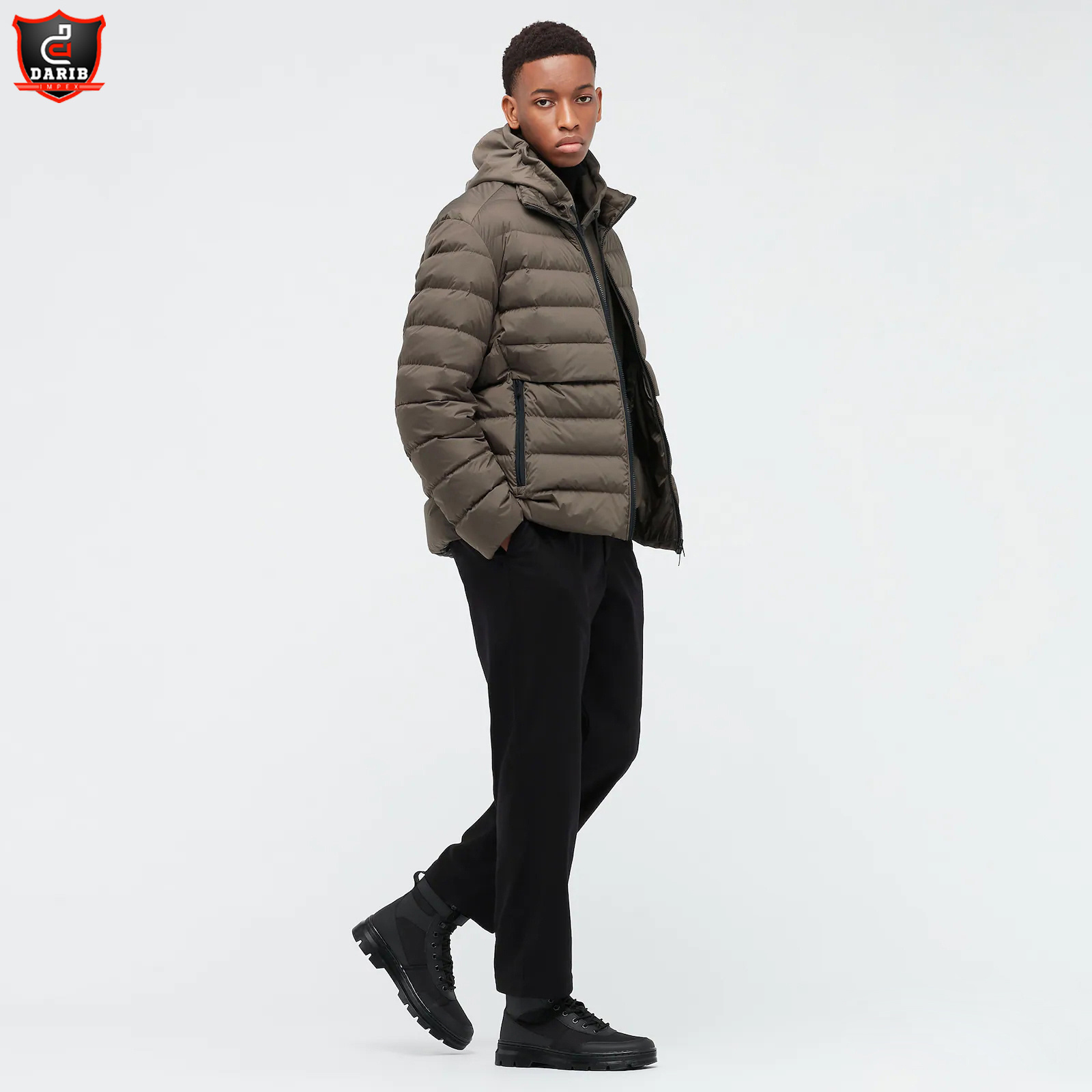 Men's Puffer Jacket New OEM Design Winter Clothing Custom Puffer Jacket Men Fabric/ Polyeste/Nylon