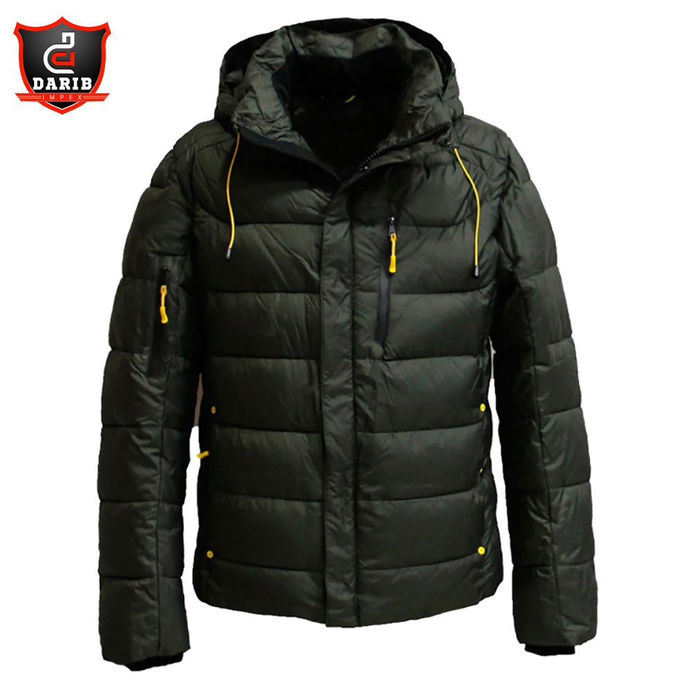 Men's Winter Hooded Duck Down Jacket Warm Thick Top Quality Down Winter Overcoat Man Puffer Jacket