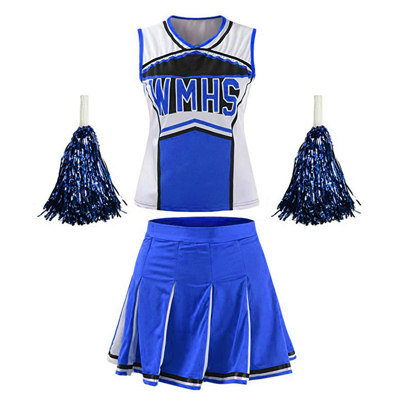 Latest Design Factory Supplier Long Sleeve Cheerleader Uniforms Cheering Apparel Cheer Wear Uniforms