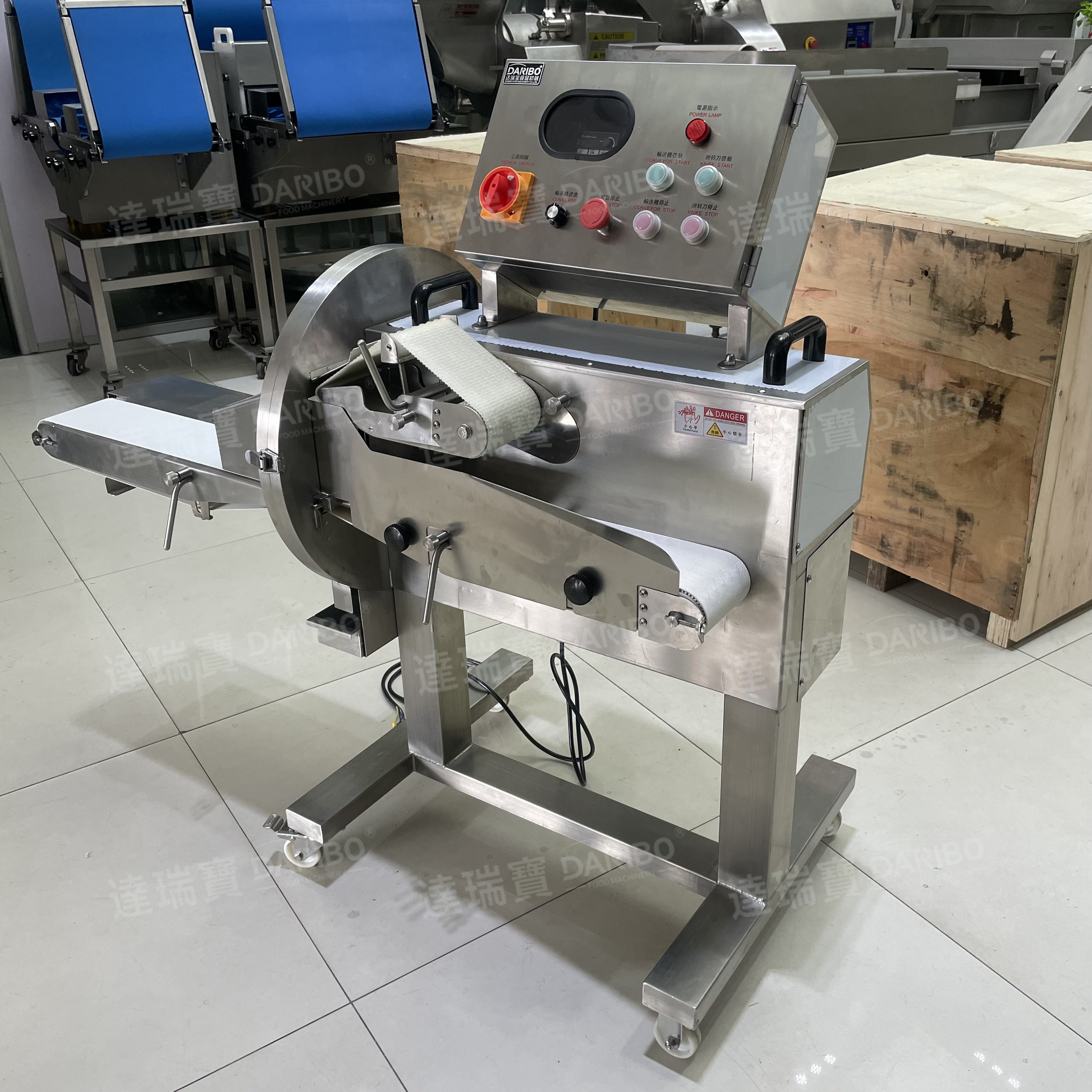 Automatic Chicken and Duck Cutting Machine Cooked Chicken Breast Slicer for Cooked Meat