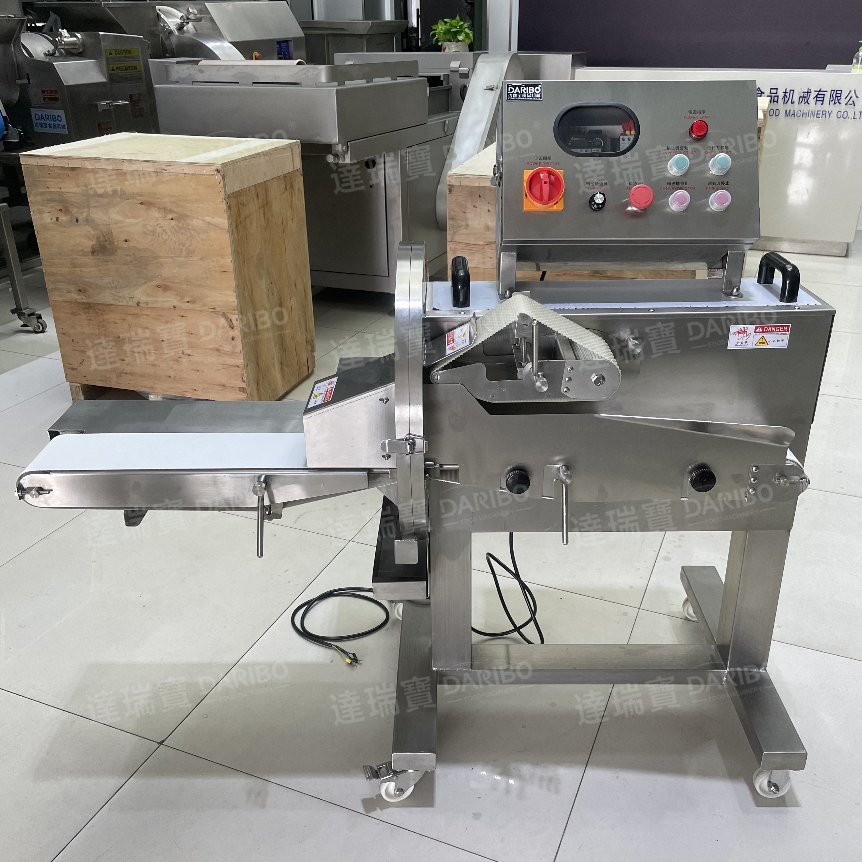 Automatic Chicken and Duck Cutting Machine Cooked Chicken Breast Slicer for Cooked Meat