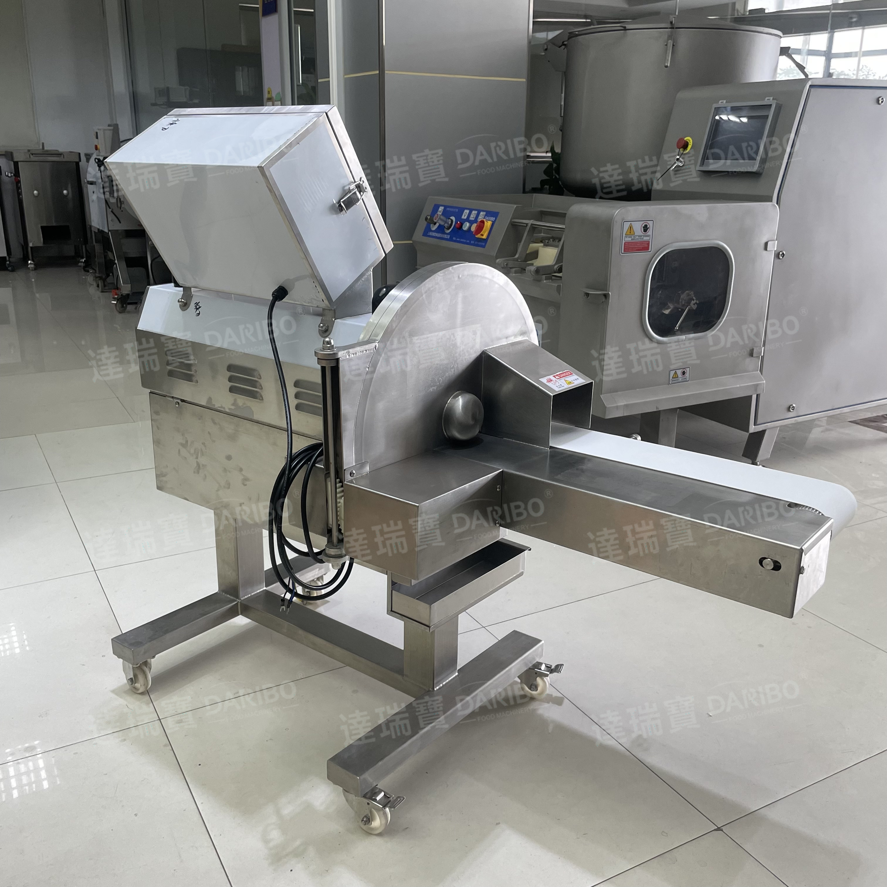 Automatic Chicken and Duck Cutting Machine Cooked Chicken Breast Slicer for Cooked Meat