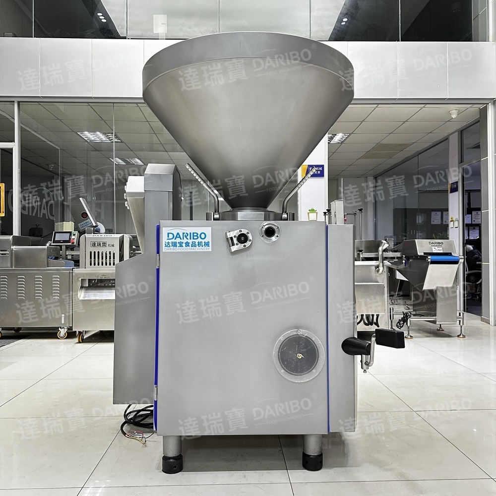 DRB-ZG6600 Electric High Capacity Vacuum Filler Sausage Stuffer Linker Sausage Tying Machine Meat Quantitative Filling Machine