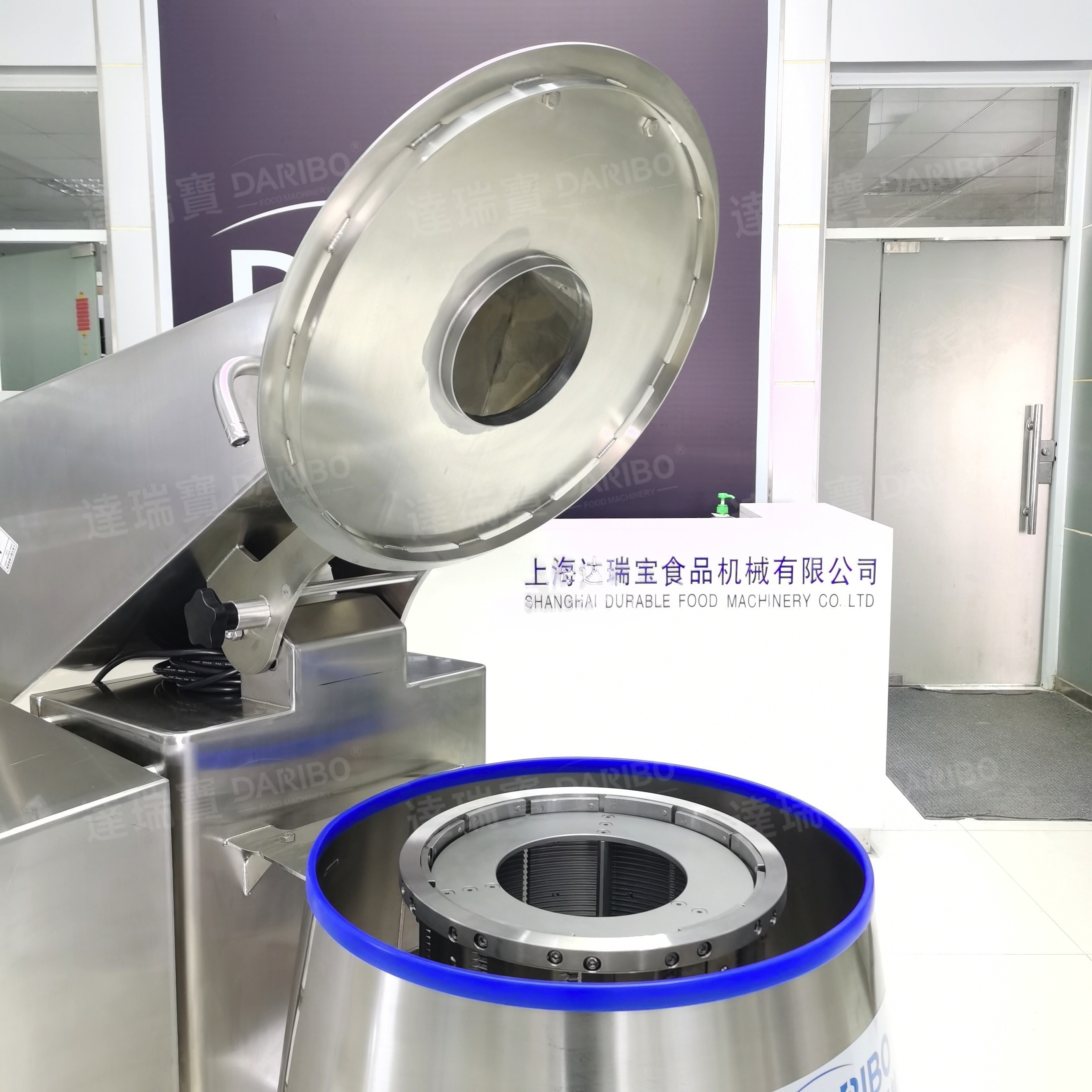 Rotary cheese shredder frozen electric cheese shredder for factory