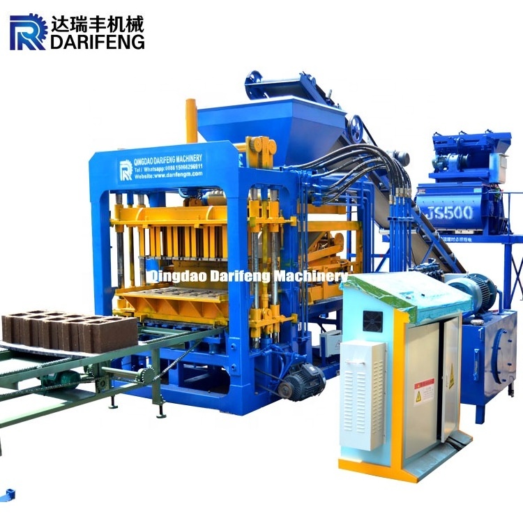 new cement concrete block making machine qt5-15 floor tile making machine block make machine