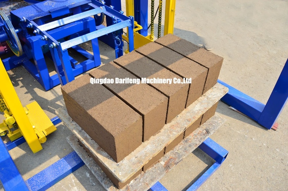 QTJ4-26 industrial hollow blocks making equipment flyash brick making machine price in papua new guinea