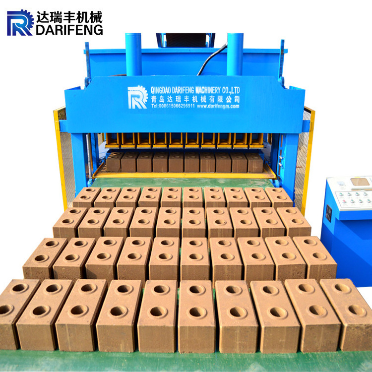 DF10-10 Largest Automatic Interlocking clay bricks making machine hydraulic mud soil brick making machine for sale