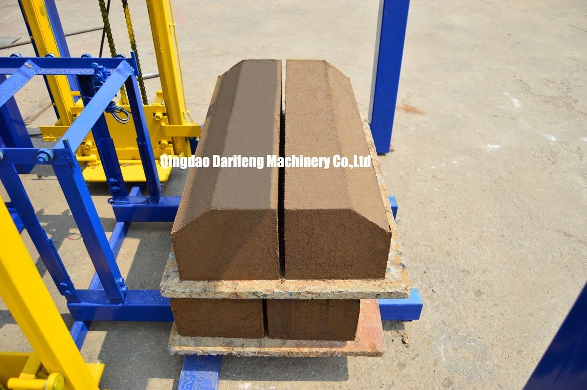 QTJ4-26 industrial hollow blocks making equipment flyash brick making machine price in papua new guinea