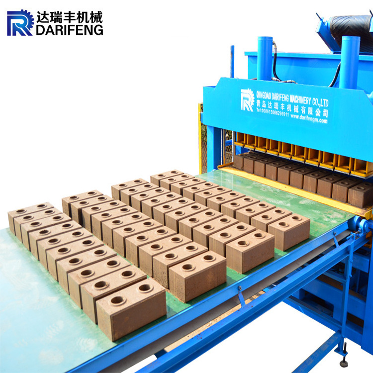 DF10-10 Largest Automatic Interlocking clay bricks making machine hydraulic mud soil brick making machine for sale