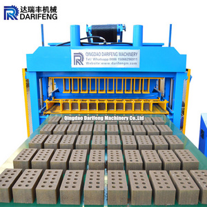 10 holes clay red soil hollow brick making machine for burn interlocking clay brick machine for kiln