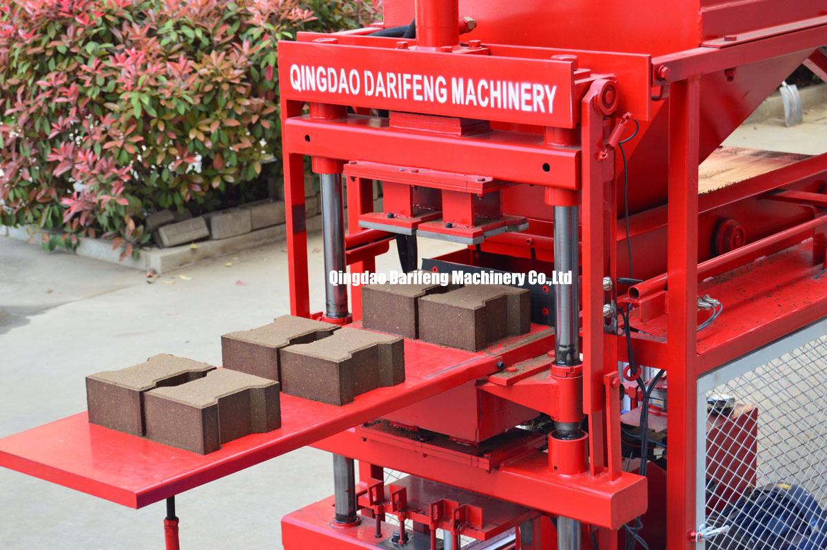 DF2-10 maquina para hacer ladrillos ecologicos 2-10 compressed soil brick price interlocking brick machine