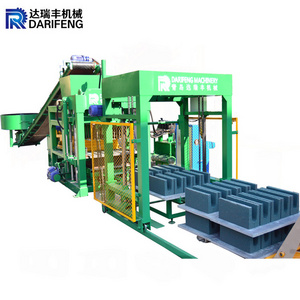 QT4-18 Automatic hydraulic Solid Paving hollow Block Machine Brick Pressing Machine for Making concrete cement Blocks