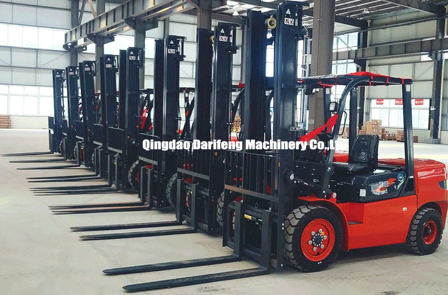 forklift truck 3 ton 4 ton 5 ton 7 ton diesel and electric forklift price for sale