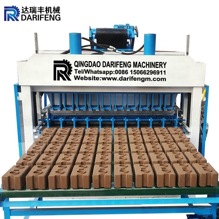 DF10-10 Largest Automatic Interlocking clay bricks making machine hydraulic mud soil brick making machine for sale