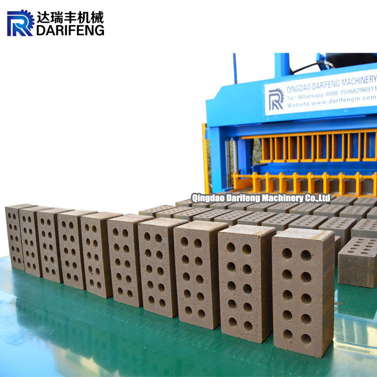 10 holes clay red soil hollow brick making machine for burn interlocking clay brick machine for kiln