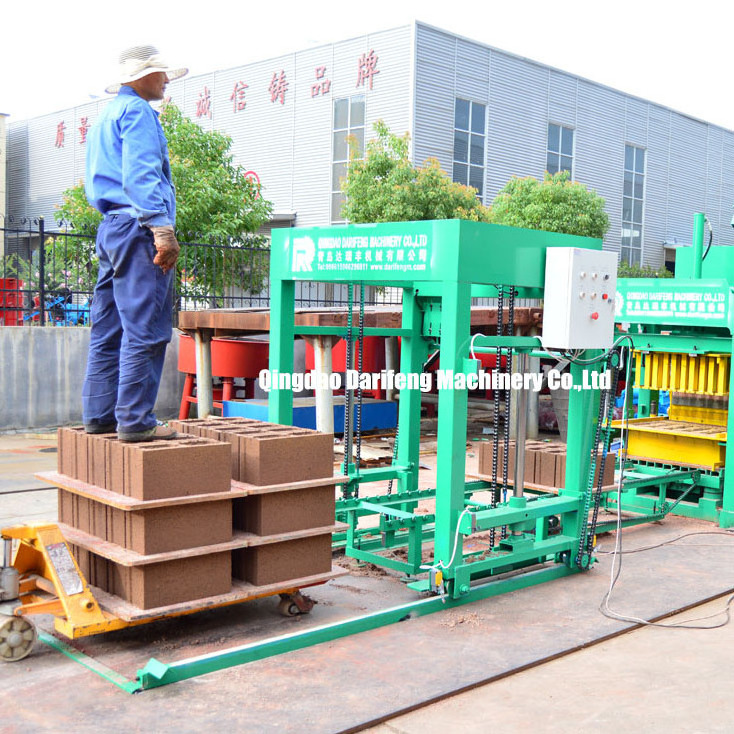 QT4-18 Automatic Hydraulic Interlocking Concrete Cement Fly Ash Brick Block Molding Machines Price/Hollow Block Making Machine