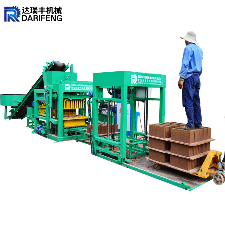 QT4-18 Full Automatic Hydraulic Cement Block Making Machine Concrete Paver Block Machine Kerbstone Hollow Block Machine Price