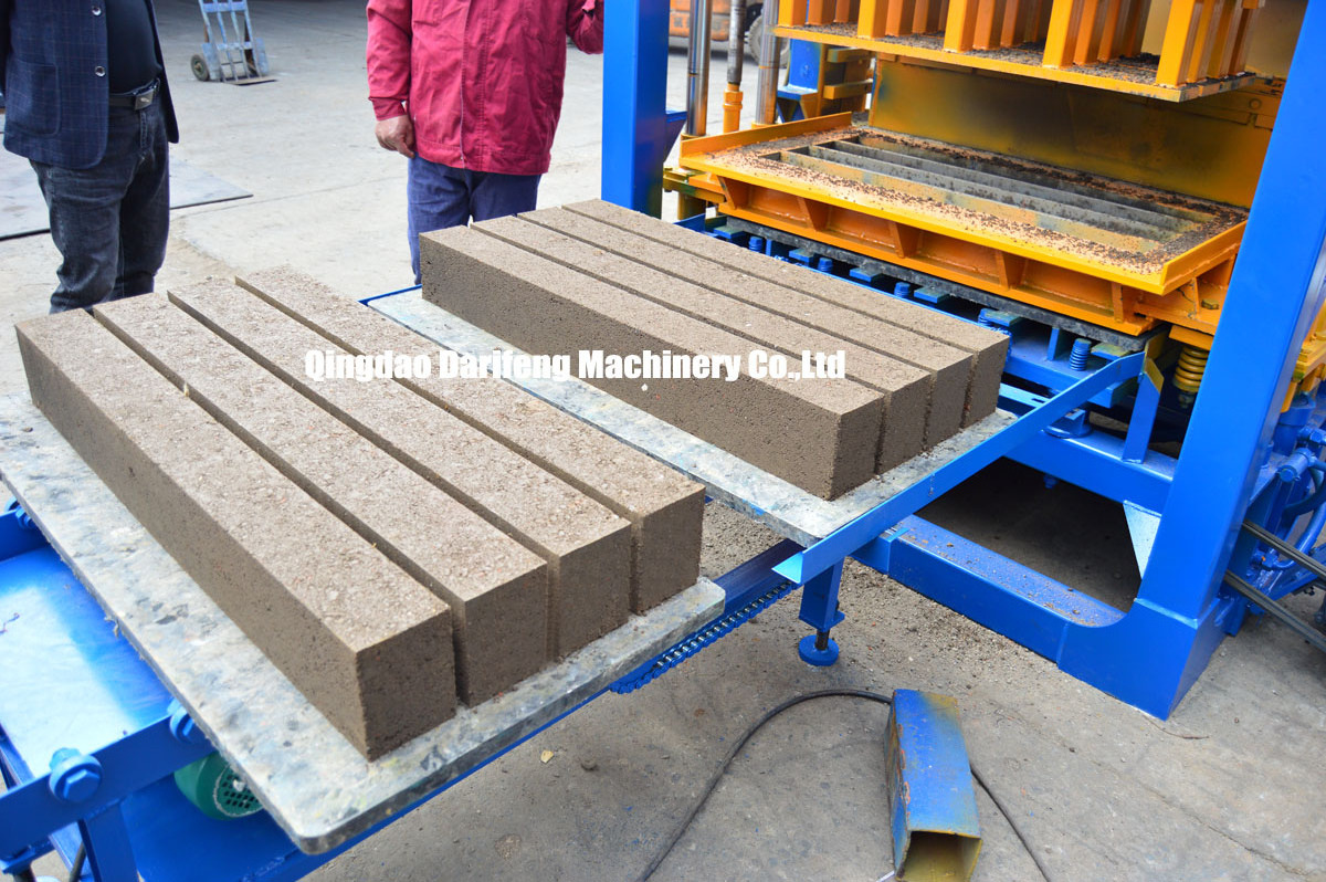 QT5-15 Hydraulic brick shaping pres makina pro 100 d concrete block making machine concrete blocks bricks machine maker