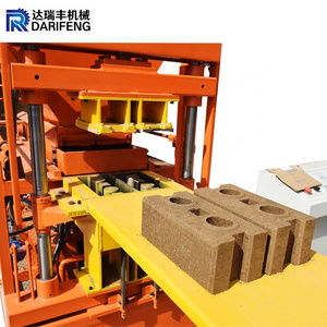 2-10 Fully Automatic fly ash Clay Interlocking Hydraulic press Brick Making Machinery with mixer for sale