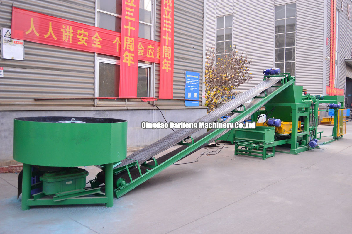 QT4-18 Automatic hydraulic Solid Paving hollow Block Machine Brick Pressing Machine for Making concrete cement Blocks