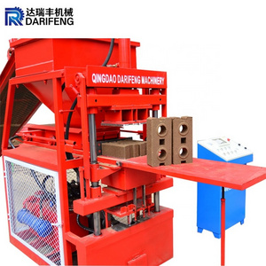 DF2-10 Clay interlocking Brick Machinery automatic red soil mud brick molding machines price New type brick making machines