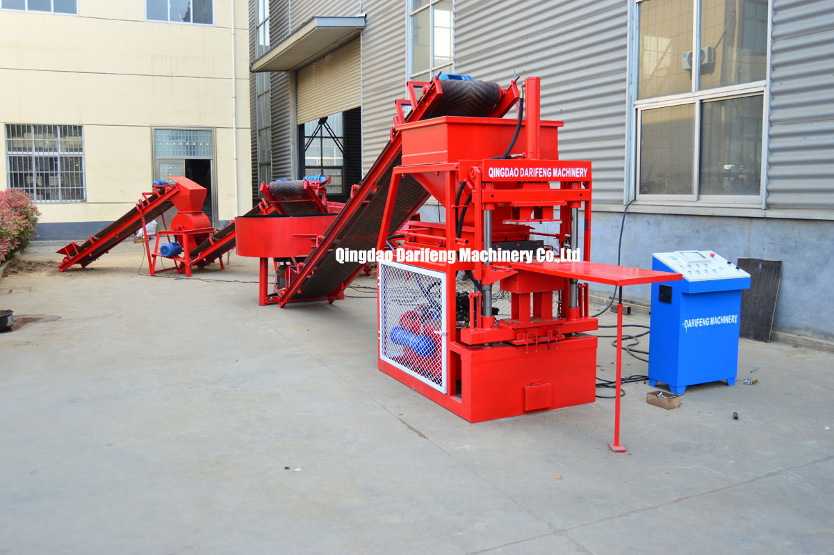 DF2-10 maquina para hacer ladrillos ecologicos 2-10 compressed soil brick price interlocking brick machine