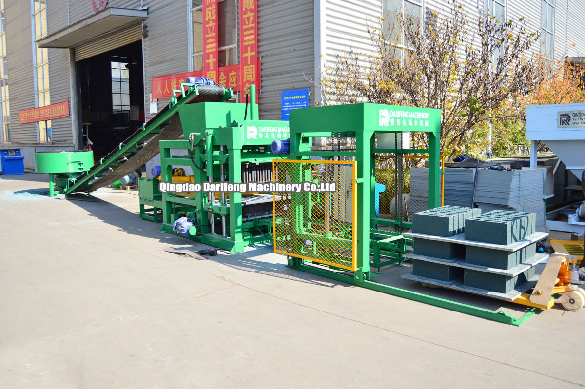 QT4-18 Automatic hydraulic Solid Paving hollow Block Machine Brick Pressing Machine for Making concrete cement Blocks