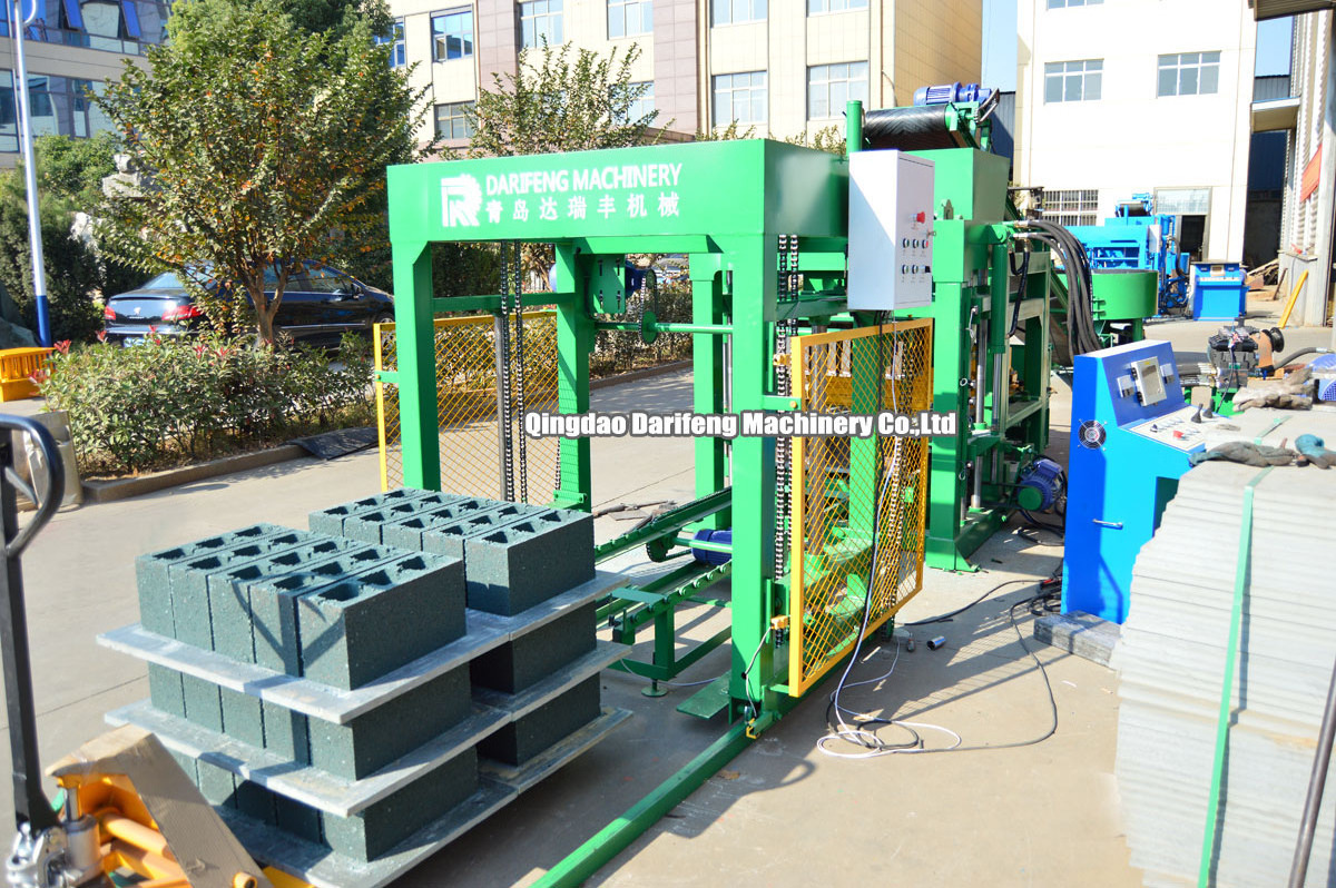 QT4-18 Automatic hydraulic Solid Paving hollow Block Machine Brick Pressing Machine for Making concrete cement Blocks