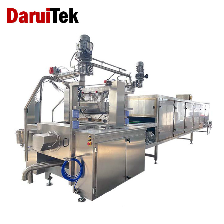 Candy dispenser sour flower manufacturing soft praline depositing machine