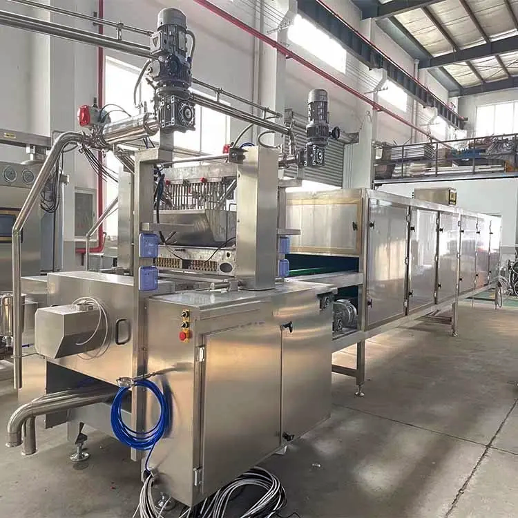 Candy dispenser sour flower manufacturing soft praline depositing machine