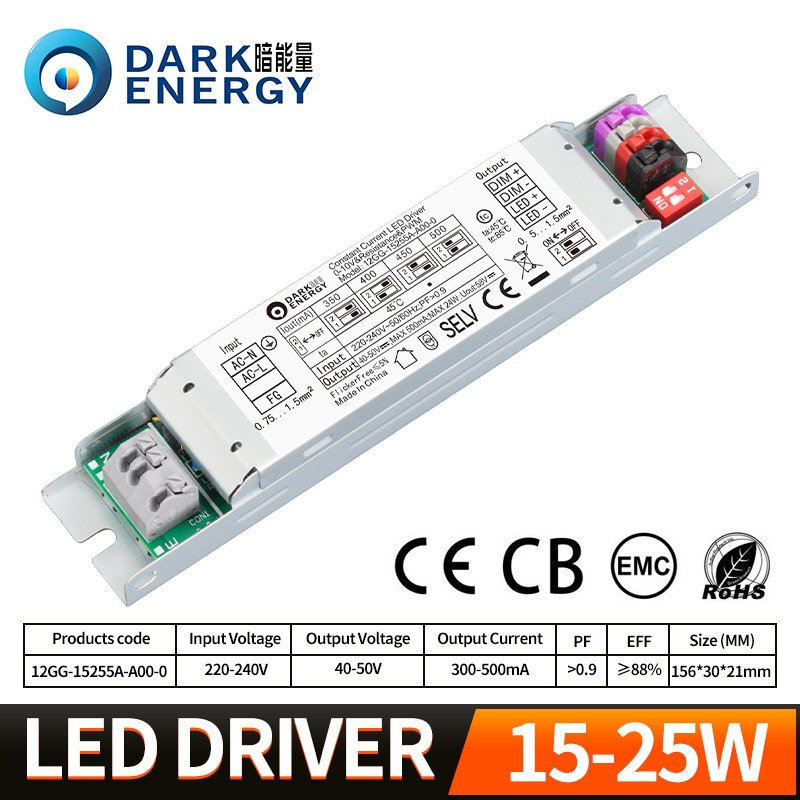 Ed Driver Professional Manufacturer 50w Linear Ultra Slim Dali Interface Dimming Led Driver